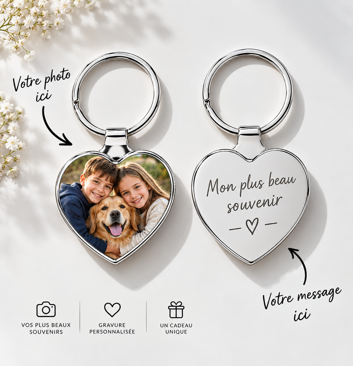 PORTE CLEFS PERSONNALISÉ