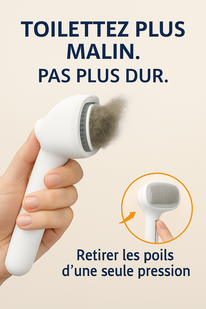BROSSE VAPEUR CHIEN OU CHAT
